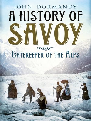 cover image of A History of Savoy